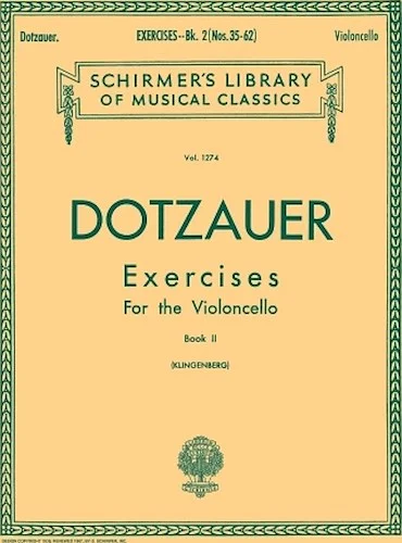 Exercises for Violoncello - Book 2