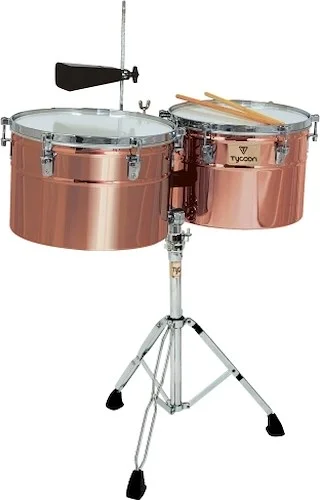 Extra-Deep Shell Antique Copper Timbales