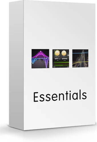 FabFilter Essentials Bundle (Download) <br>Professional mixing and mastering tools