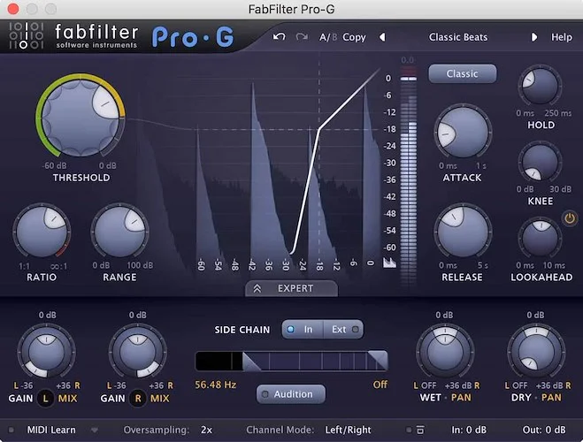 FabFilter Pro-G (Download) <br>  Professional mixing and mastering tools