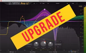 FabFilter Pro-Q 3 Upgrade (Download) <br>Professional mixing and mastering tools