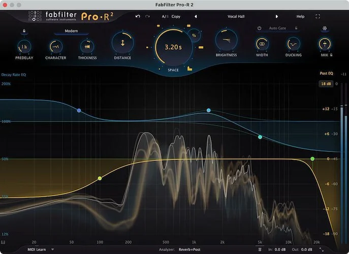 FabFilter Pro-R 2 (Download) <br>Give Your Music Sone Space