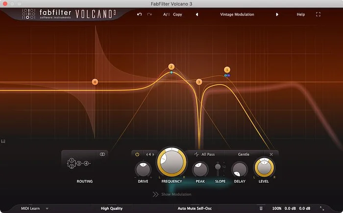 FabFilter Volcano 3 (Download) <br>Erupting with character and vintage quality