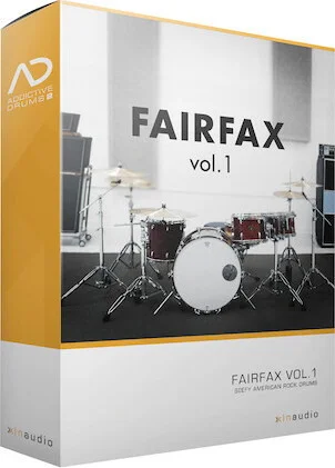 Fairfax Vol. 1<br>Addictive Drums 2 ADpak (Download)