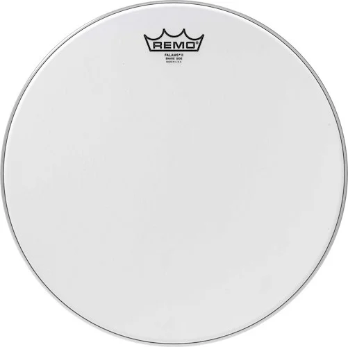 Falams® Smooth White™ Snare Side Drumhead, 14"