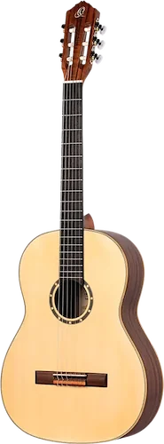 Family Series Full Size Slim Neck Left-Handed Nylon String Classical Guitar w/ Bag