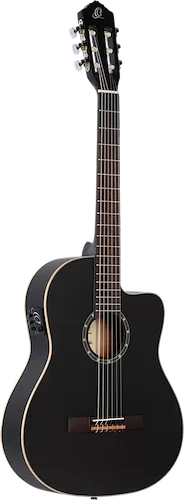 Family Series Thinline Acoustic-Electric Nylon Classical 6-String Guitar w/ Bag