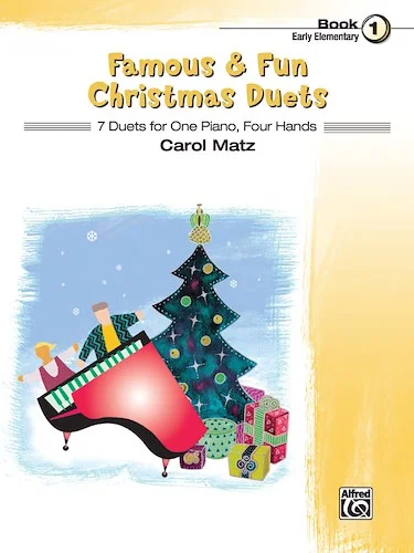 Famous & Fun Christmas Duets, Book 1: 7 Duets for One Piano, Four Hands
