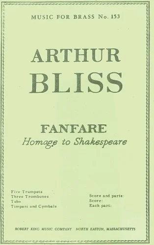 Fanfare, Homage To Shakespeare (ensemble-brass 8 Or More)