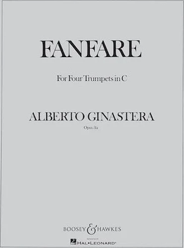 Fanfare, Op. 51a - for Four Trumpets in C