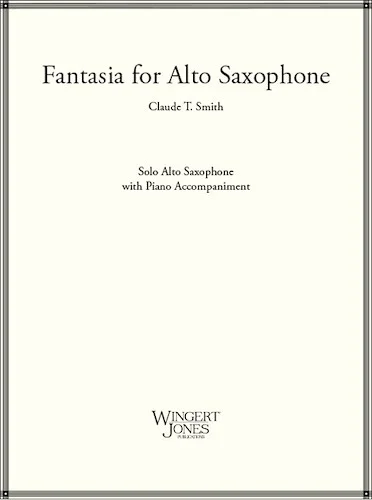 Fantasia For Alto Saxophone