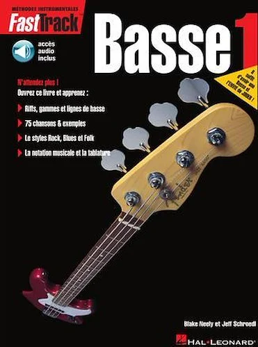 FastTrack Bass Method - Book 1 - French Edition