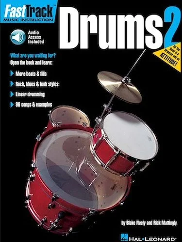 FastTrack Drums Method - Book 2