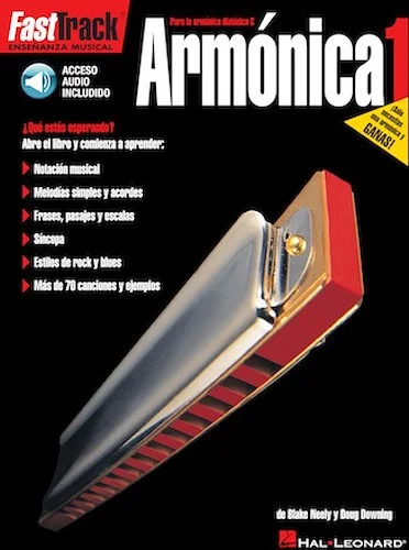 FastTrack Harmonica Method - Spanish Edition - FastTrack Armonica Image