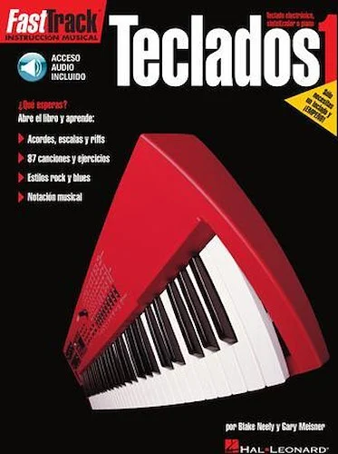 FastTrack Keyboard Method - Spanish Edition - Book 1 - FastTrack Teclado 1