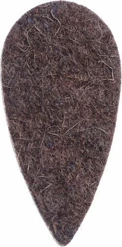 Felt Tones Teardrop Brown individual pick