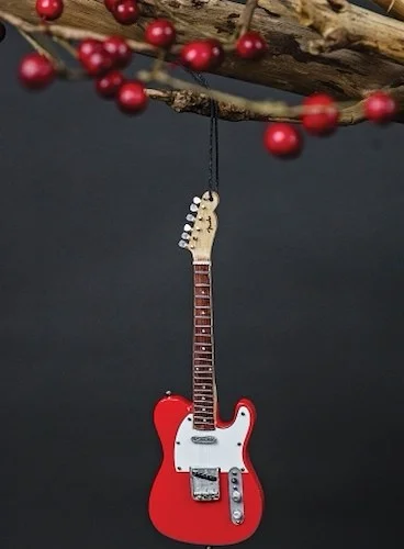 Fender '50s Red Telecaster - 6 inch. Holiday Ornament