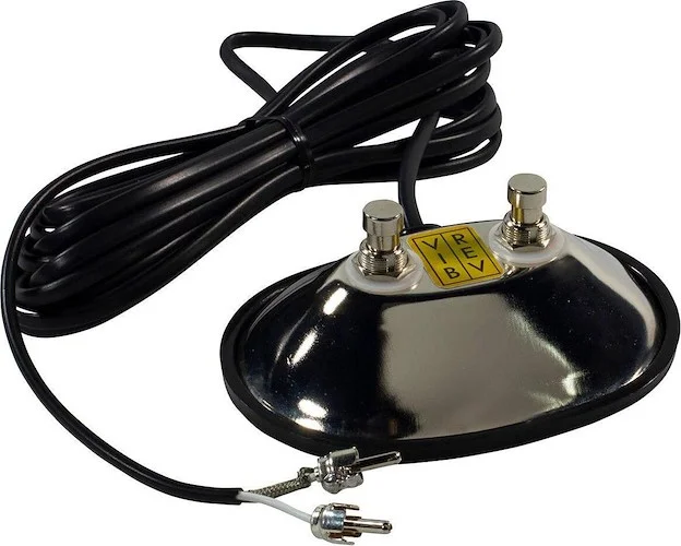 Fender Style Vintage Chrome 2-Button Foot Switch<br>
