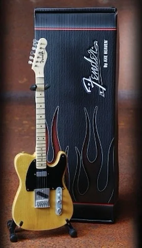 Fender(TM) Telecaster(TM) - Butterscotch Blonde Finish - Officially Licensed Miniature Guitar Replica