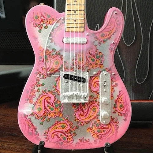 Fender(TM) Telecaster(TM) - Pink Paisley Miniature Guitar Replica