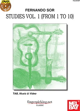 Fernando Sor: Studies Vol. 1 (from 1 to 10)