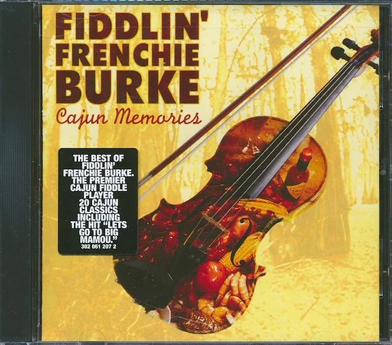 Fiddlin' Frenchie Burke - Cajun Memories (marked/ltd stock)