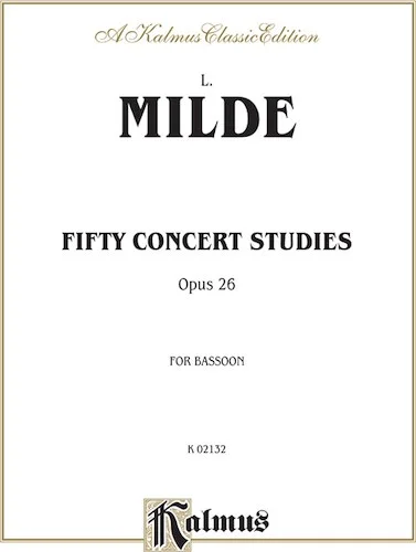 Fifty Concert Studies, Opus 26