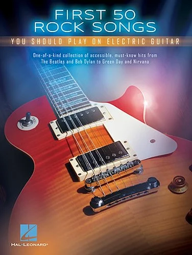 First 50 Rock Songs You Should Play on Electric Guitar Image