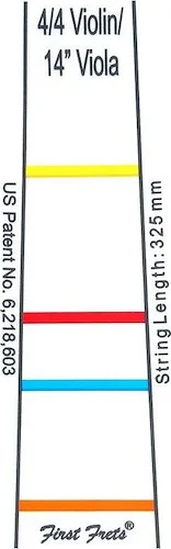 FIRST FRET, Unpackaged, vln 4/4,vla 14"