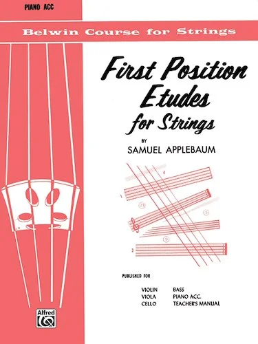 First Position Etudes for Strings