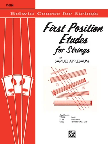 First Position Etudes for Strings