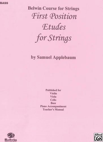 First Position Etudes for Strings