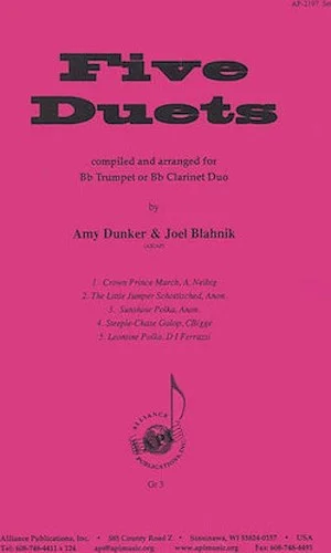 Five Duets For Bb Instr - Cl-trp