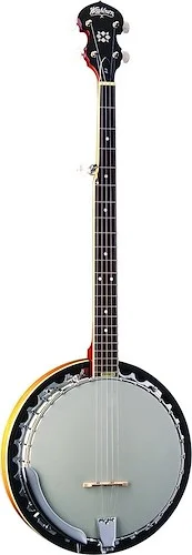 Washburn B9 Americana Series 5 String Banjo. Sunburst