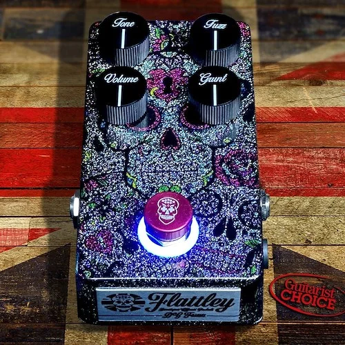 Flattley Boutique Effects Pedals Guitar Platinum Range - DG Fuzz Pedal