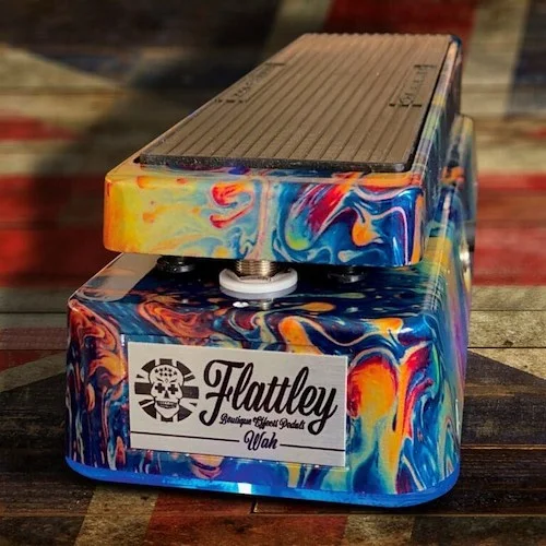 Flattley Boutique Effects Pedals Guitar Platinum Range - The Flattley Wah Pedal