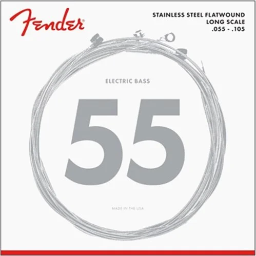 Flatwound Med Bass StainlessSteel.55-105