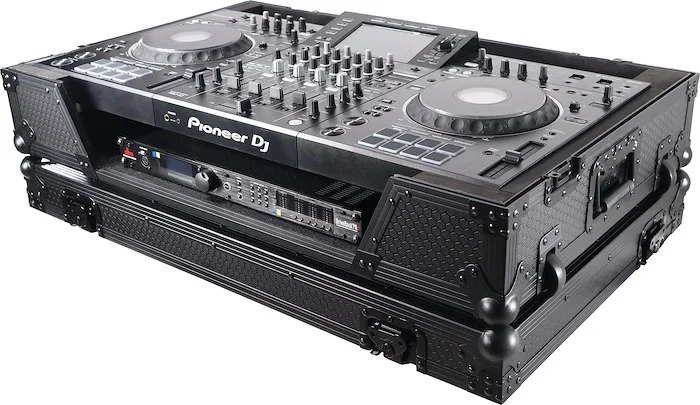 Flight Case for Pioneer XDJ-XZ Standalone DJ System W-Wheels | Black on Black