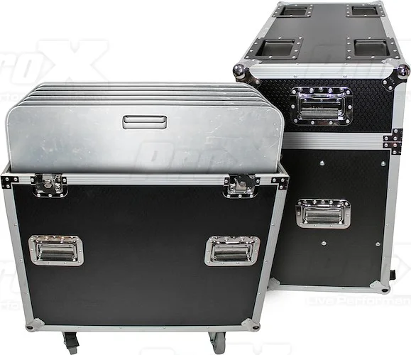 Flight/Road Case With 6 Pieces 24" x 24" Aluminum Base Plate (Package)