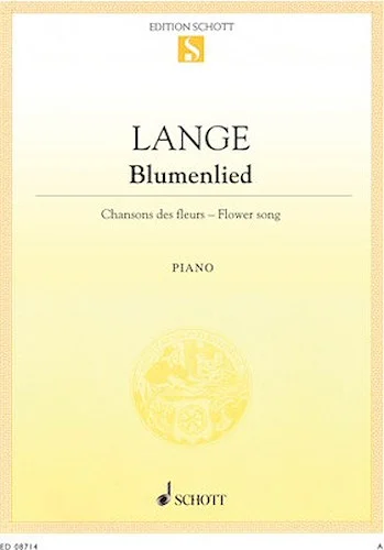 Flower Song, Op. 39 - (Blumenlied)