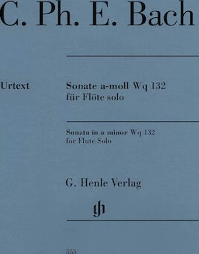 Flute Sonata A minor Wq 132