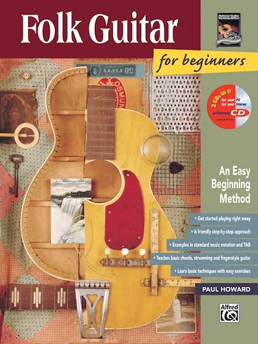 Folk Guitar for Beginners: An Easy Beginning Method