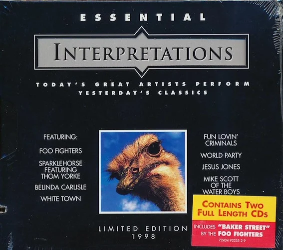 Foo Fighters, Belinda Carlisle, Sparklehorse, Etc. - Essential Interpretations: Today's Great Artists Perform Yesterday's Classics (22 tracks) (ltd. ed.) (2xCD) (incl. large booklet) (marked/ltd stock)
