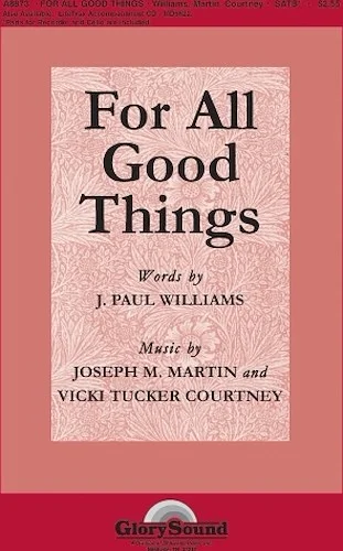 For All Good Things