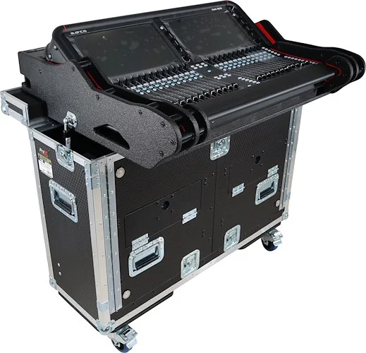 For Allen and Heath AVANTIS Flip-Ready Hydraulic Console Easy Retracting Lifting Case by ZCASE Image