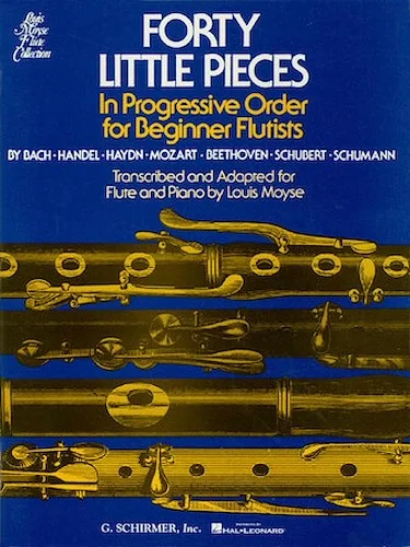 Forty (40) Little Pieces - for Flute & Piano