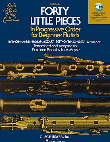 Forty Little Pieces - In Progressive Order for Beginner Flutists
