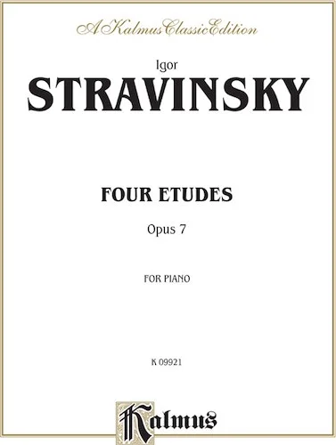 Four Etudes, Opus 7