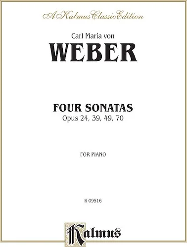 Four Piano Sonatas, Opus 24, 39, 49, 70