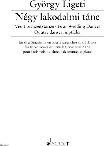 Four Wedding Dances - Negy lakodalmi tanc